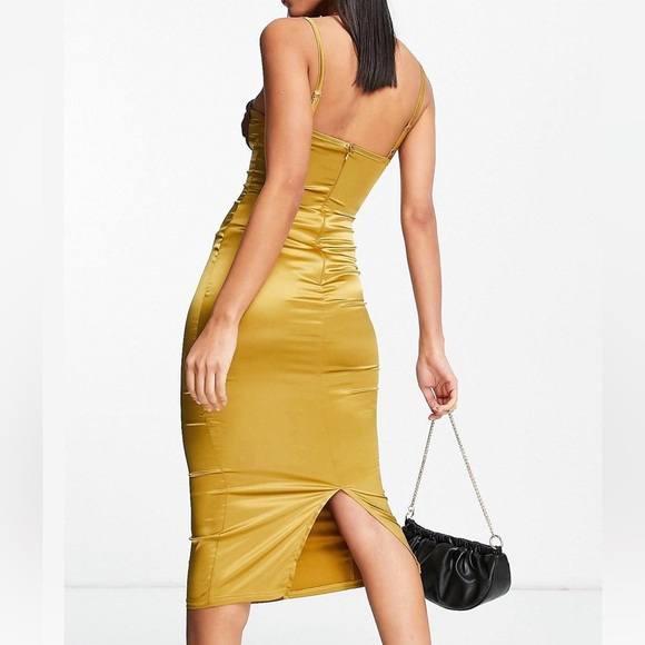 ASOS Ruched Midi Dress - Picture 2 of 3